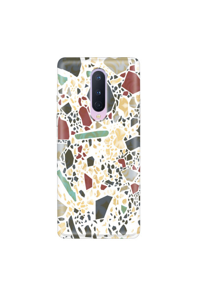 ONEPLUS - OnePlus 8 - Soft Clear Case - Terrazzo Design IX