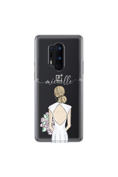 ONEPLUS - OnePlus 8 Pro - Soft Clear Case - Bride To Be Blonde II.