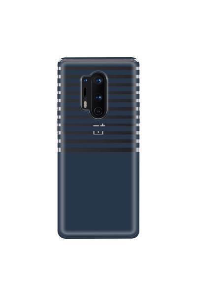 ONEPLUS - OnePlus 8 Pro - Soft Clear Case - Life in Blue Stripes