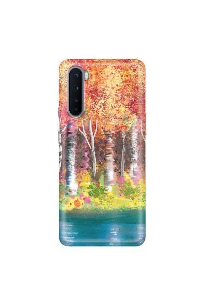 ONEPLUS - OnePlus Nord - Soft Clear Case - Calm Birch Trees