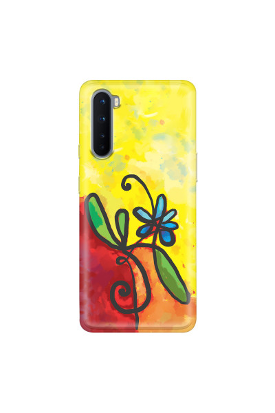 ONEPLUS - OnePlus Nord - Soft Clear Case - Flower in Picasso Style