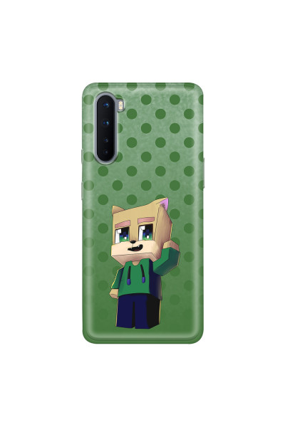 ONEPLUS - OnePlus Nord - Soft Clear Case - Green Fox Player