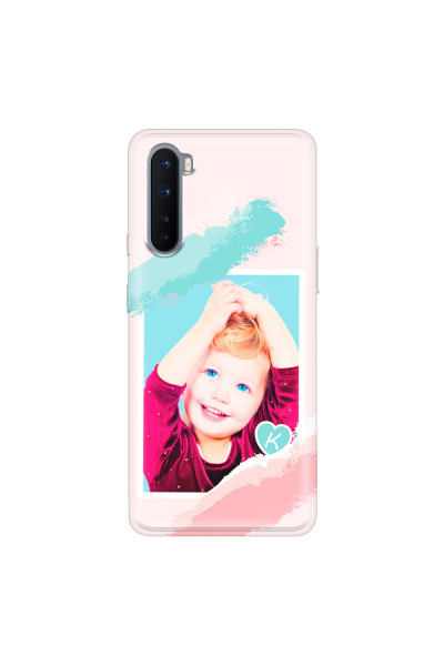 ONEPLUS - OnePlus Nord - Soft Clear Case - Kids Initial Photo