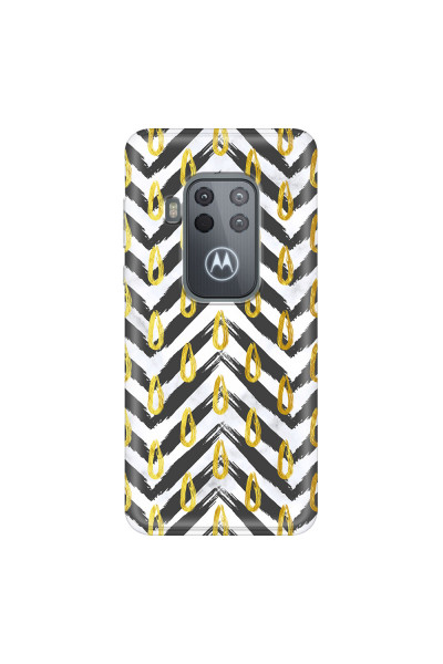 MOTOROLA by LENOVO - Moto One Zoom - Soft Clear Case - Exotic Waves