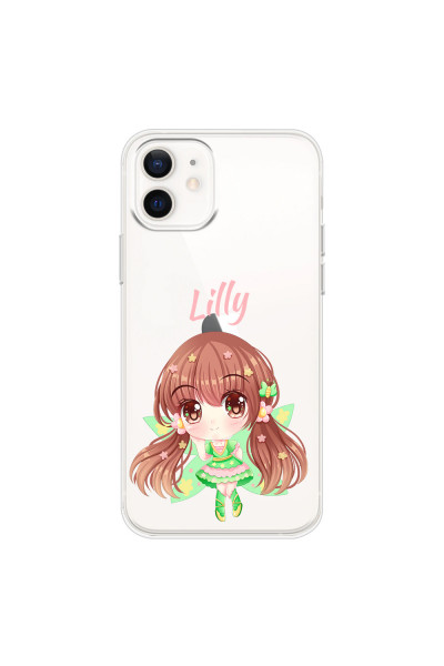 APPLE - iPhone 12 - Soft Clear Case - Chibi Lilly