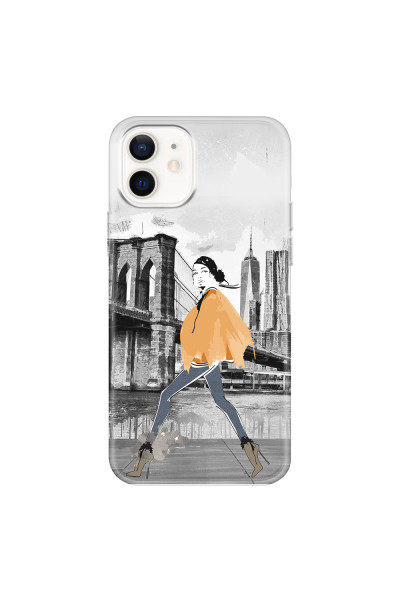 APPLE - iPhone 12 - Soft Clear Case - The New York Walk