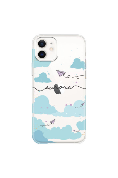 APPLE - iPhone 12 - Soft Clear Case - Up in the Clouds