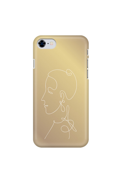 APPLE - iPhone SE 2020 - 3D Snap Case - Golden Lady