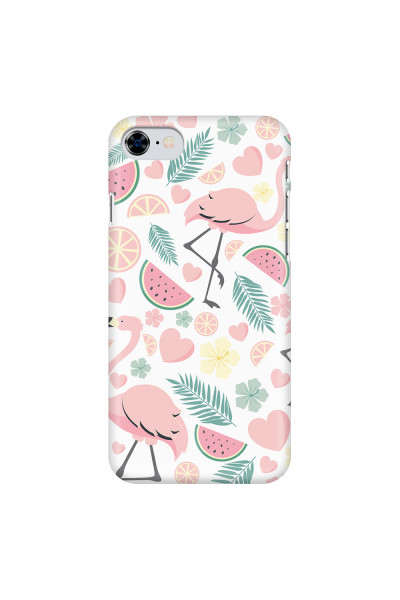 APPLE - iPhone SE 2020 - 3D Snap Case - Tropical Flamingo III