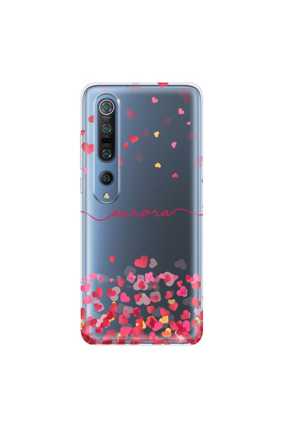 XIAOMI - Mi 10 Pro - Soft Clear Case - Scattered Hearts