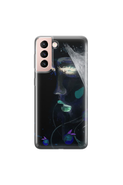 SAMSUNG - Galaxy S21 - Soft Clear Case - Mermaid