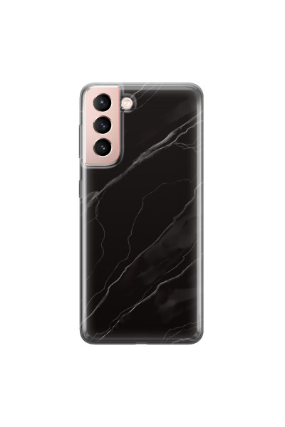 SAMSUNG - Galaxy S21 - Soft Clear Case - Pure Marble Collection I.
