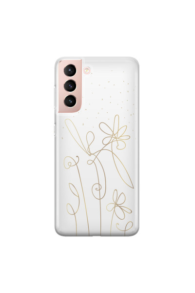 SAMSUNG - Galaxy S21 - Soft Clear Case - Up To The Stars