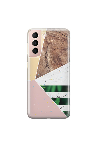 SAMSUNG - Galaxy S21 - Soft Clear Case - Variations