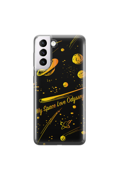 SAMSUNG - Galaxy S21 Plus - Soft Clear Case - Dark Space Odyssey