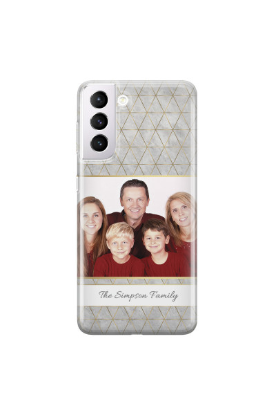 SAMSUNG - Galaxy S21 Plus - Soft Clear Case - Happy Family