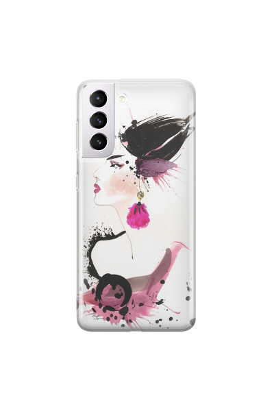 SAMSUNG - Galaxy S21 Plus - Soft Clear Case - Japanese Style