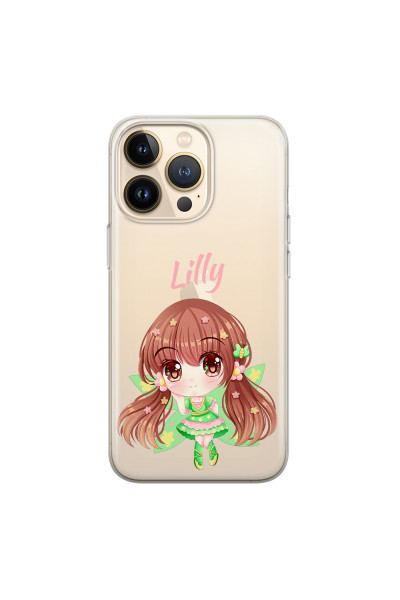APPLE - iPhone 13 Pro - Soft Clear Case - Chibi Lilly