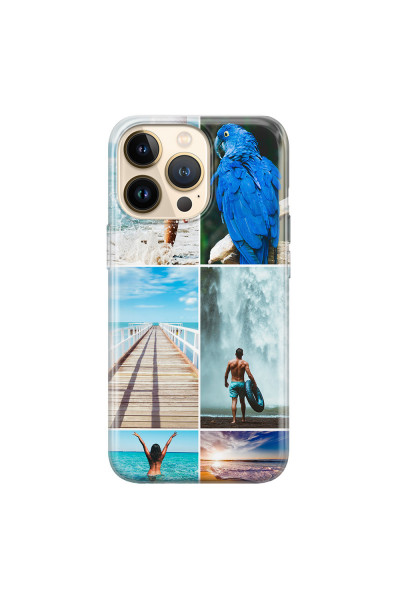 APPLE - iPhone 13 Pro - Soft Clear Case - Collage of 6