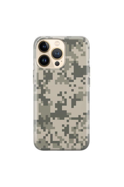 APPLE - iPhone 13 Pro - Soft Clear Case - Digital Camouflage