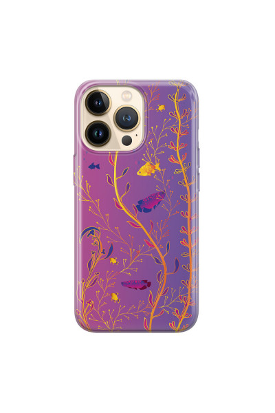 APPLE - iPhone 13 Pro - Soft Clear Case - Gradient Underwater World