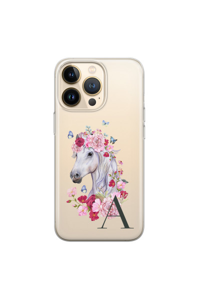 APPLE - iPhone 13 Pro - Soft Clear Case - Magical Horse