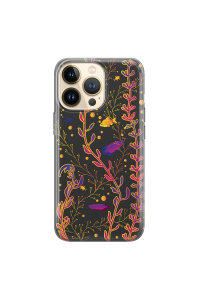 APPLE - iPhone 13 Pro - Soft Clear Case - Midnight Aquarium