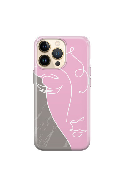 APPLE - iPhone 13 Pro - Soft Clear Case - Miss Pink