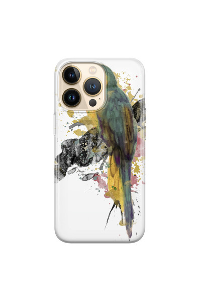 APPLE - iPhone 13 Pro - Soft Clear Case - Parrot