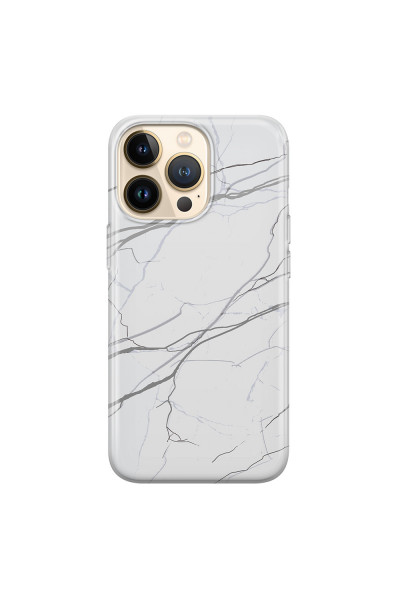 APPLE - iPhone 13 Pro - Soft Clear Case - Pure Marble Collection V.