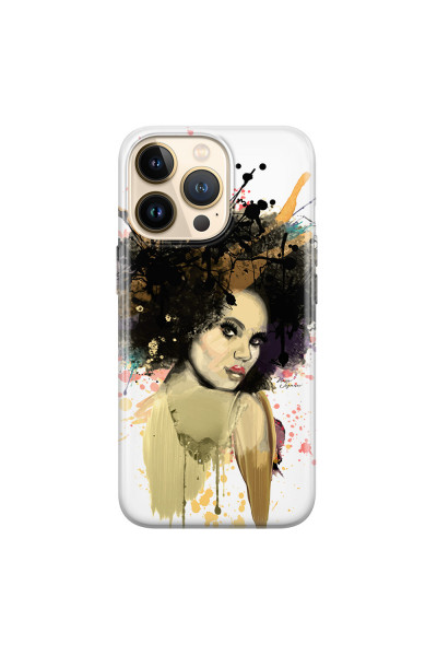 APPLE - iPhone 13 Pro - Soft Clear Case - We love Afro
