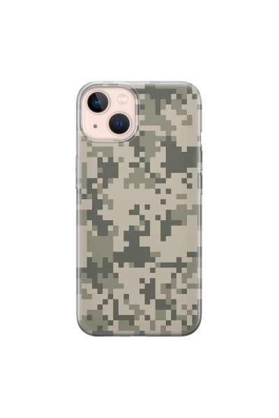 APPLE - iPhone 13 Mini - Soft Clear Case - Digital Camouflage