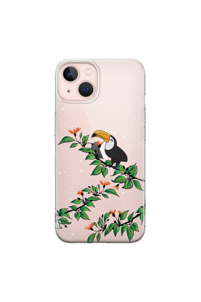 APPLE - iPhone 13 Mini - Soft Clear Case - Me, The Stars And Toucan