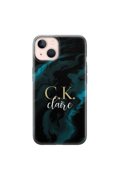 APPLE - iPhone 13 Mini - Soft Clear Case - Streamflow Dark Elegance