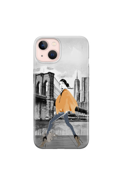 APPLE - iPhone 13 Mini - Soft Clear Case - The New York Walk