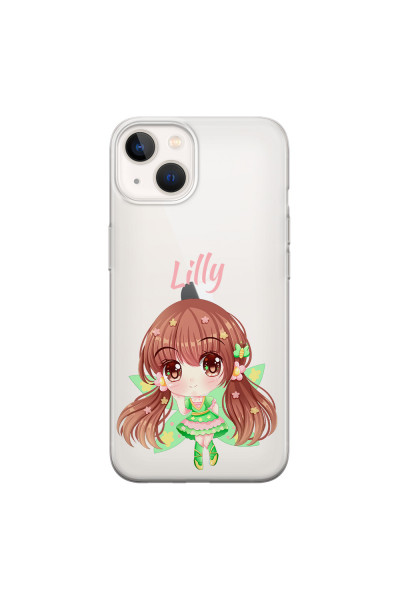 APPLE - iPhone 13 - Soft Clear Case - Chibi Lilly