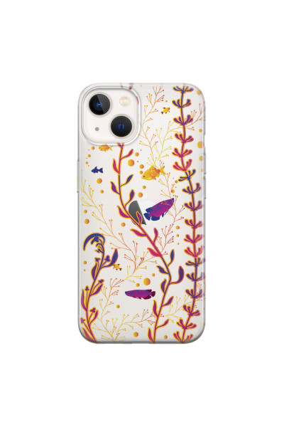 APPLE - iPhone 13 - Soft Clear Case - Clear Underwater World