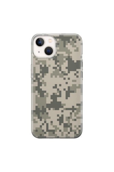 APPLE - iPhone 13 - Soft Clear Case - Digital Camouflage