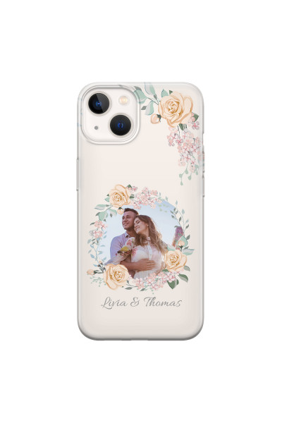 APPLE - iPhone 13 - Soft Clear Case - Frame Of Roses