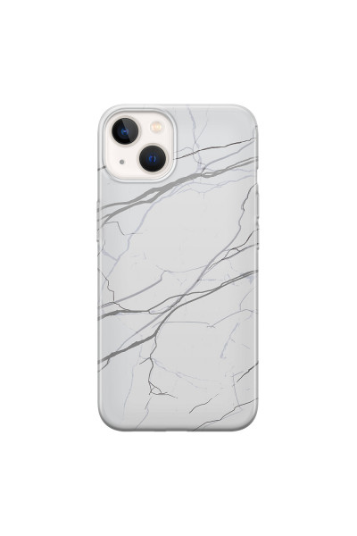 APPLE - iPhone 13 - Soft Clear Case - Pure Marble Collection V.