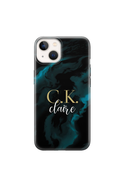 APPLE - iPhone 13 - Soft Clear Case - Streamflow Dark Elegance