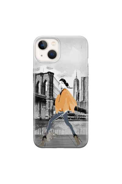 APPLE - iPhone 13 - Soft Clear Case - The New York Walk