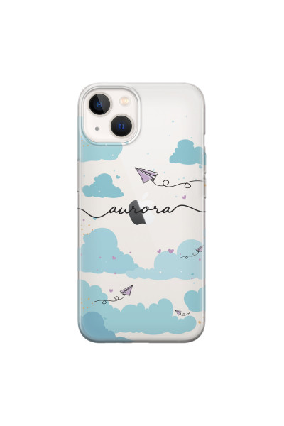 APPLE - iPhone 13 - Soft Clear Case - Up in the Clouds