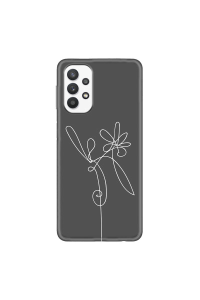 SAMSUNG - Galaxy A32 - Soft Clear Case - Flower In The Dark