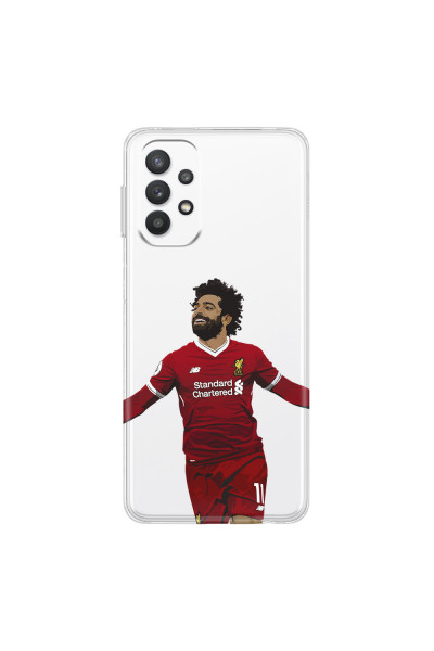 SAMSUNG - Galaxy A32 - Soft Clear Case - For Liverpool Fans