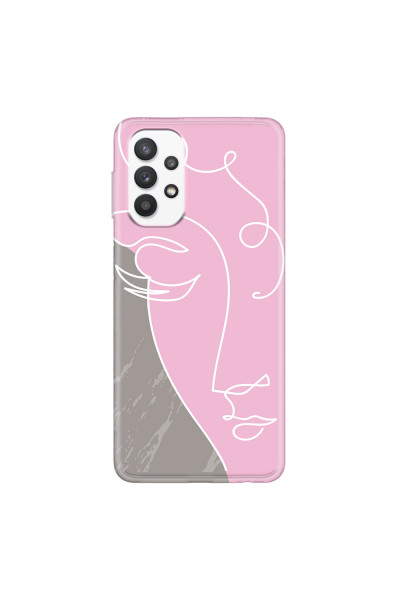 SAMSUNG - Galaxy A32 - Soft Clear Case - Miss Pink