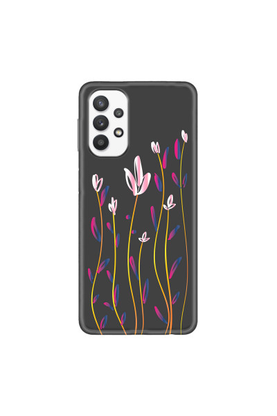 SAMSUNG - Galaxy A32 - Soft Clear Case - Pink Tulips
