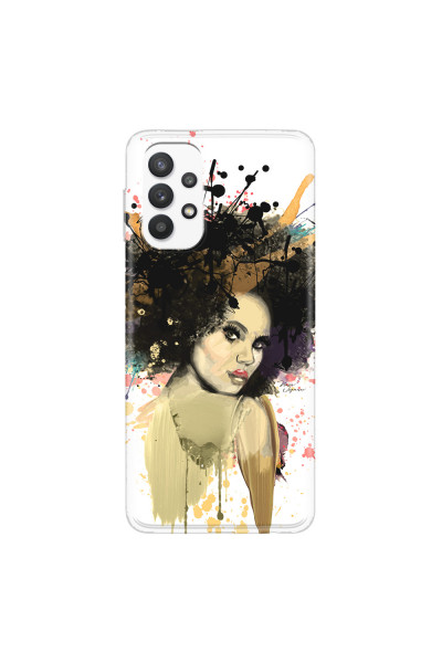 SAMSUNG - Galaxy A32 - Soft Clear Case - We love Afro