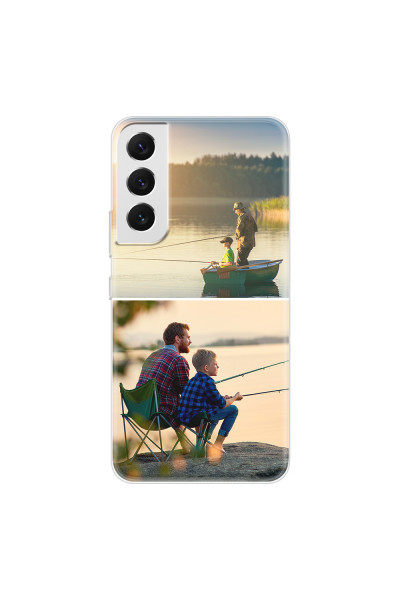 SAMSUNG - Galaxy S22 Plus - Soft Clear Case - Collage of 2