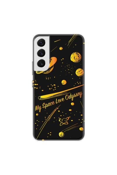 SAMSUNG - Galaxy S22 Plus - Soft Clear Case - Dark Space Odyssey